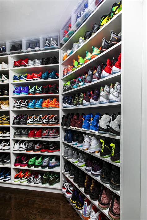 wardrobe sneaker storage ideas.